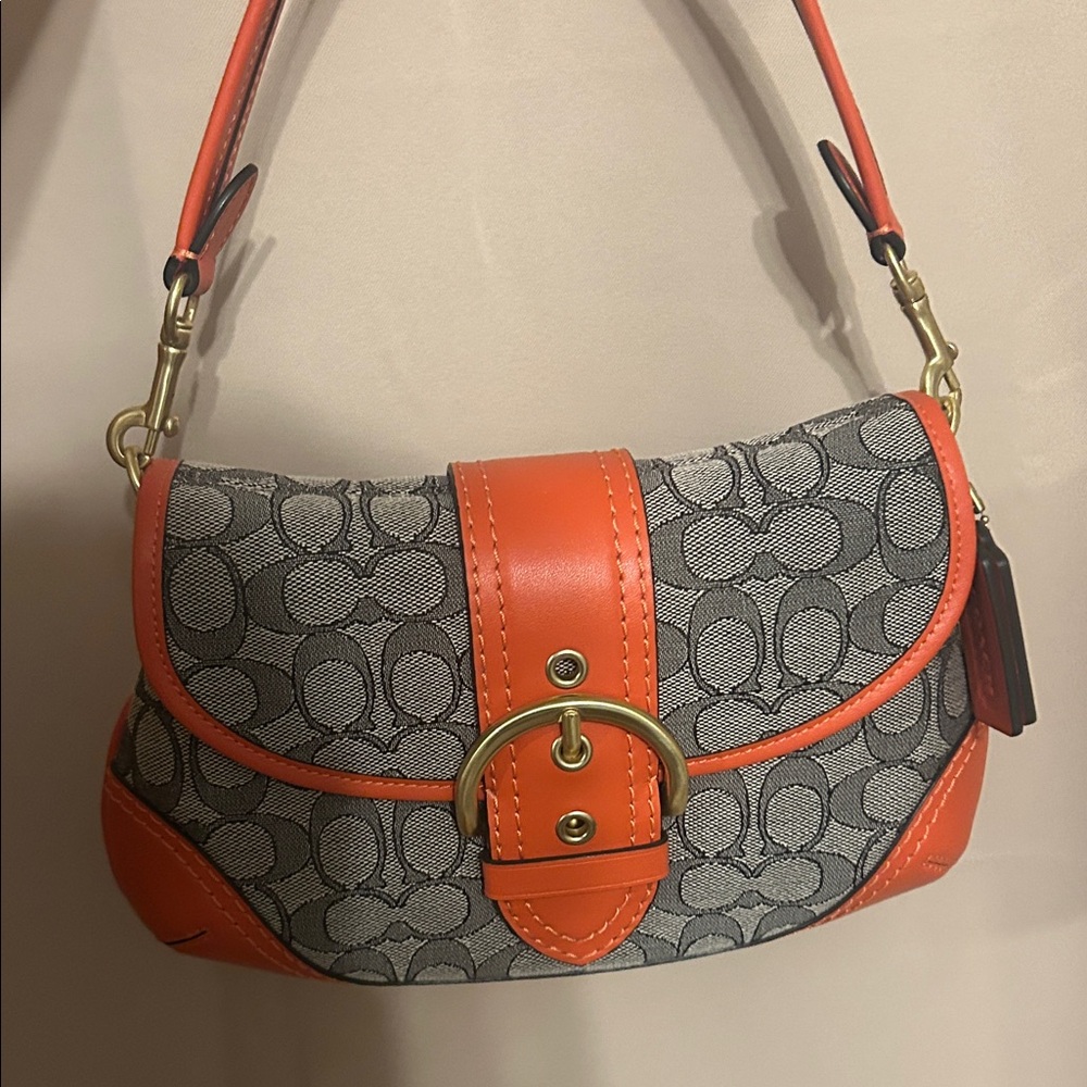 COACH Soho Bag Signature Jacquard Shoulder Bag